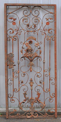 Antique Victorian Cast & Wrought Iron Gate