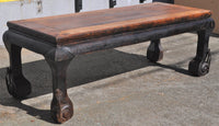 Antique Chinese Qing Dynasty Elm 8 ' Dining / Altar Table, Circa 1850