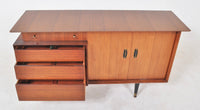 Mid-Century Modern Teak Credenza Sideboard by "Beautility," Circa 1960.