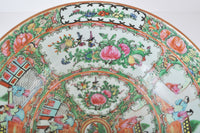 Antique Chinese Qing Dynasty Famille Rose/Rose Medallion Porcelain Bowl, Circa 1890