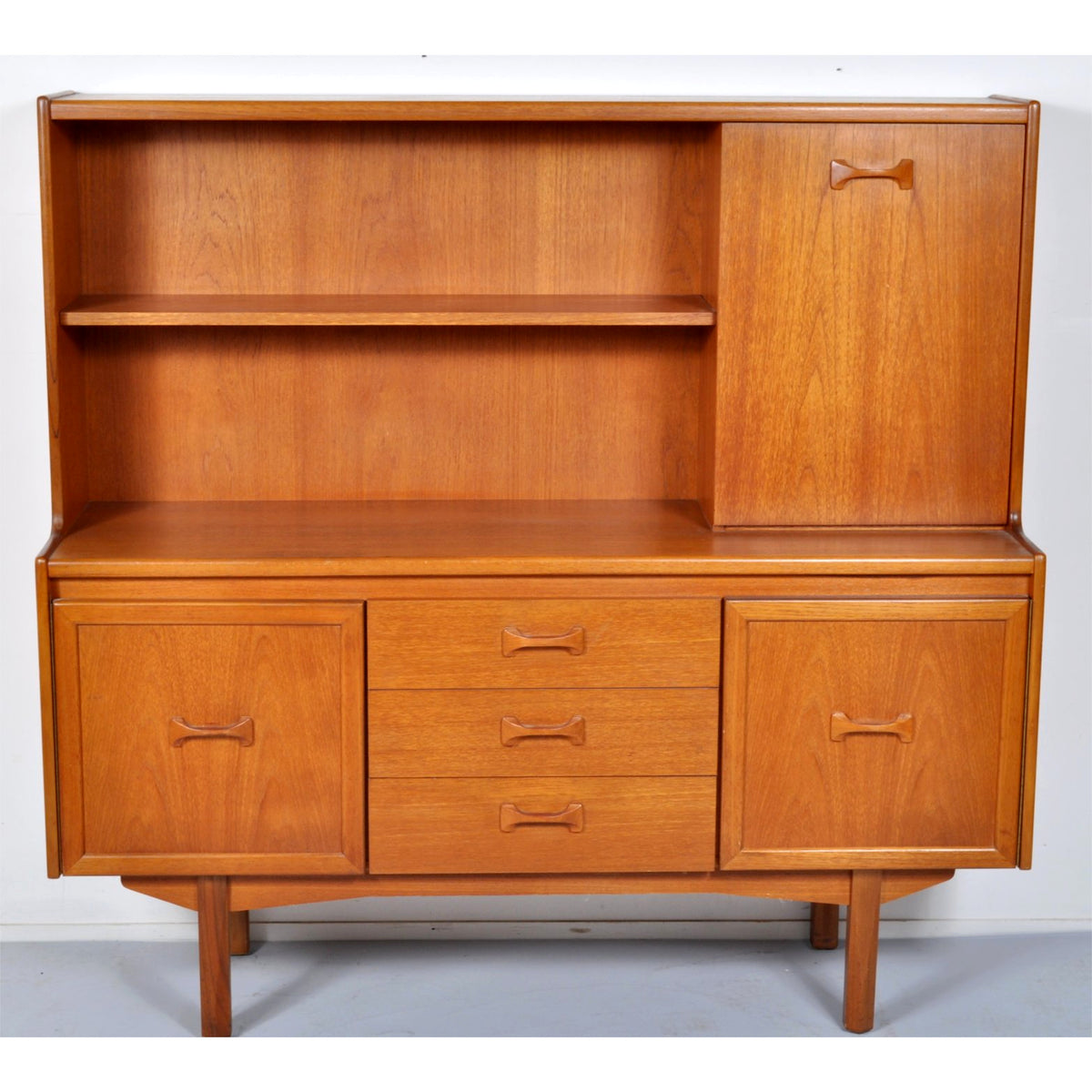William Lawrence Bookcase Credenza with Fall-Front Door