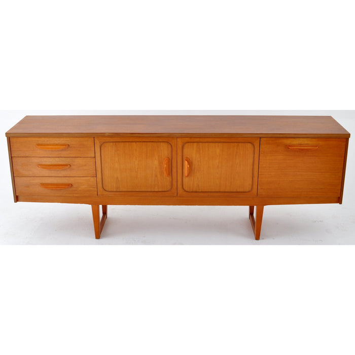 Mid-Century Modern Danish Style Credenza in Teak by Stateroom, 1960s