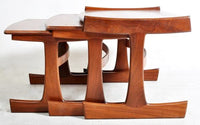 Nest of Whale Tail Tables in Teak by G Plan (Set of 3)