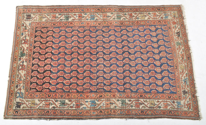 Antique Persian Hamadan Rug, Circa 1900