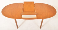 Mid-Century Modern Danish Teak Butterfly Leaf Dining Table by A.H. McIntosh & Co, 1960s