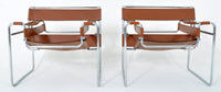 Pair of Vintage Wassily Chairs by Marcel Breuer and Produced by Knoll