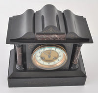 Antique English 8-Day Mantel Clock by J. W. Terry of Brighton, Circa 1880