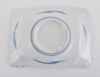 Antique Japanese Meiji Period Akai Imari Relish Dish, Circa 1850