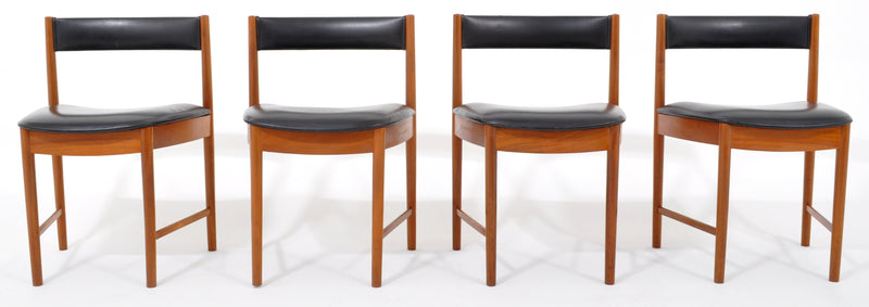 Set of 4 Mid-Century Modern Teak Dining Chairs by McIntosh, 1960s