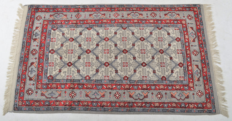 Tribal Afghan Turkoman Geometric Rug