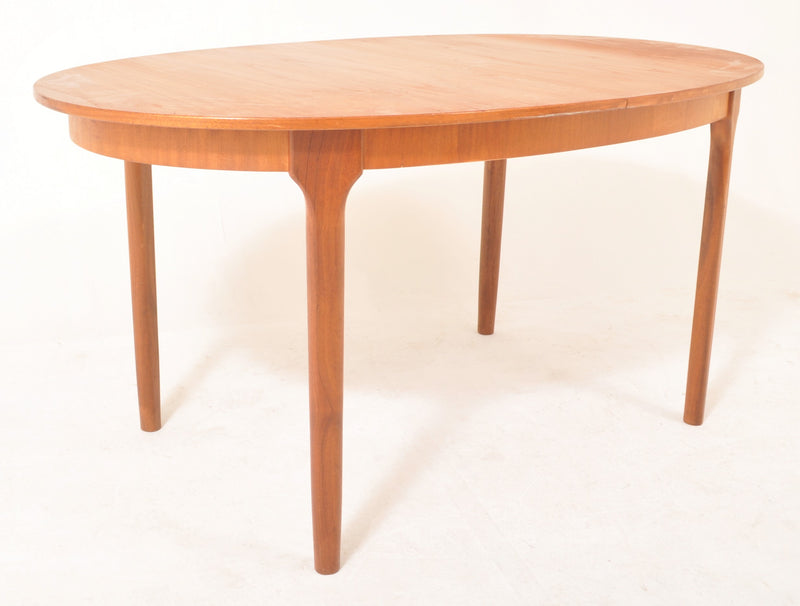 Mid-Century Modern Danish Teak Butterfly Leaf Dining Table by A.H. McIntosh & Co, 1960s