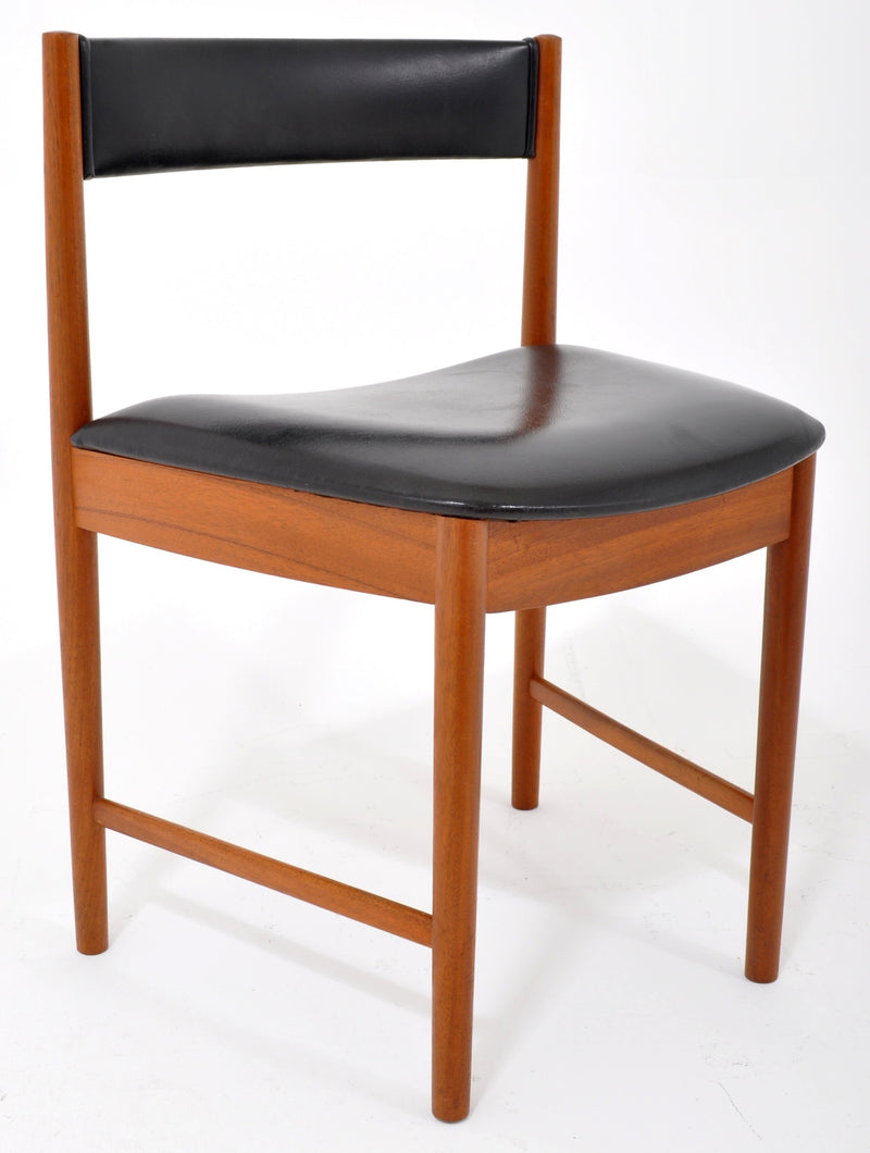 Set of 4 Mid-Century Modern Teak Dining Chairs by McIntosh, 1960s