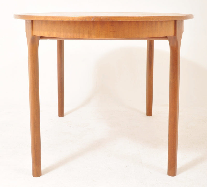 Mid-Century Modern Danish Teak Butterfly Leaf Dining Table by A.H. McIntosh & Co, 1960s