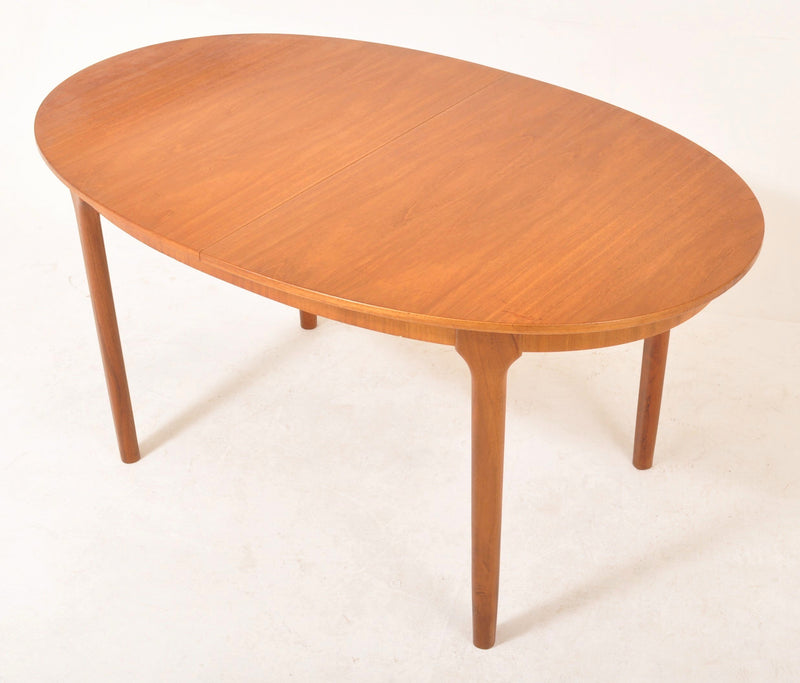 Mid-Century Modern Danish Teak Butterfly Leaf Dining Table by A.H. McIntosh & Co, 1960s