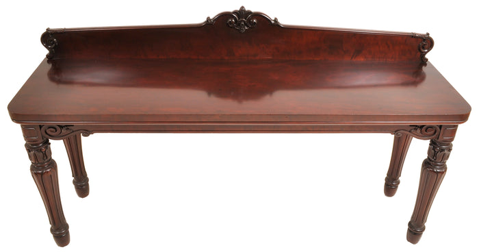 Rare and Unusual Antique American Empire Mahogany Sideboard/Server from J.D. Rockefeller's Residence, NY, Circa 1835