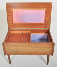 Mid-Century Modern Danish Teak Sewing Box/Work Table, 1960s