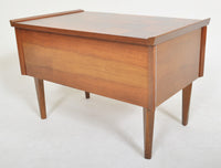 Mid-Century Modern Danish Teak Sewing Box/Work Table, 1960s