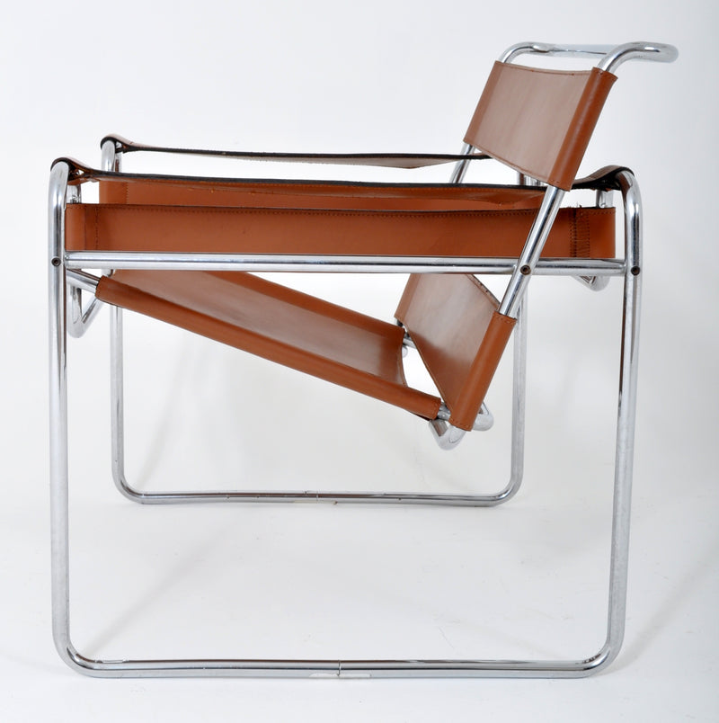 Pair of Vintage Wassily Chairs by Marcel Breuer and Produced by Knoll