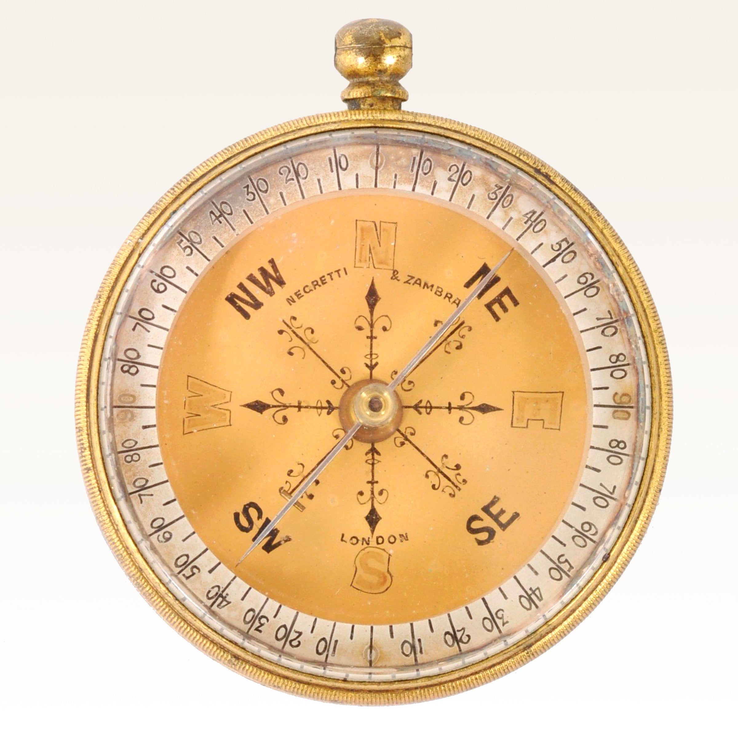 John Bliss American Marine Compass, Circa 1850 – BLOOMSBURY FINE