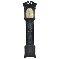 Antique Georgian Scottish Oak Longcase 8-Day Clock by John Steil of Edinburgh, circa 1745