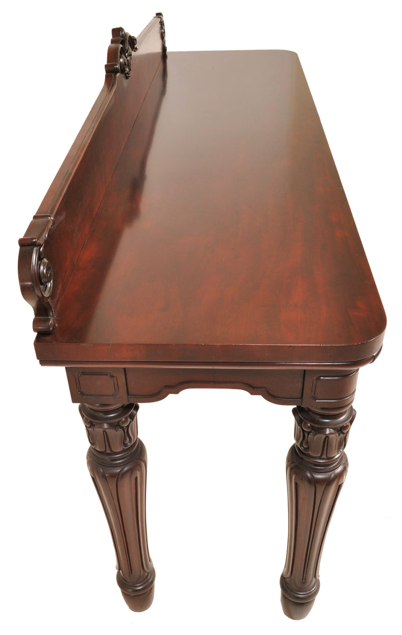 Rare and Unusual Antique American Empire Mahogany Sideboard/Server from J.D. Rockefeller's Residence, NY, Circa 1835