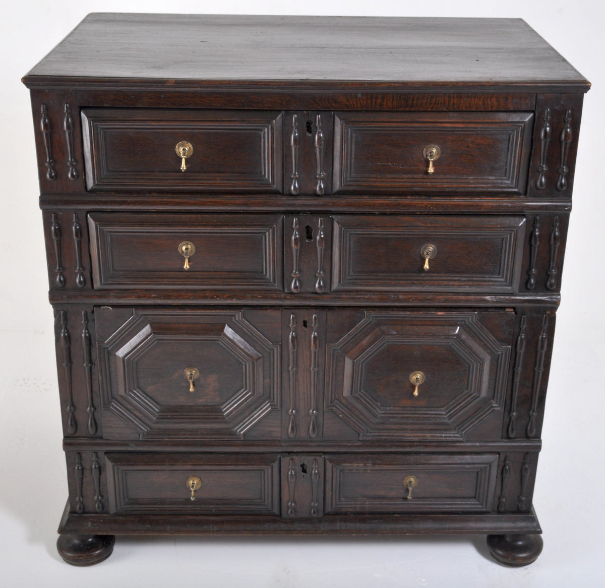Antique English William & Mary Chest of Drawers, Circa 1700