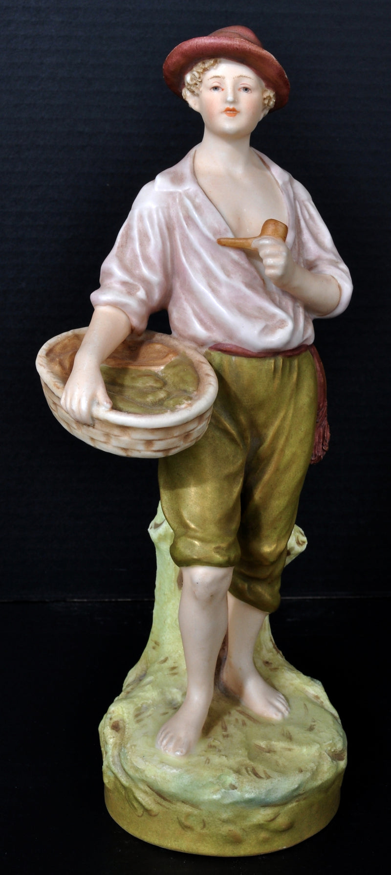 Pair of Art Nouveau Austrian Royal Dux Porcelain Figurines, Circa 1890
