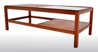 Mid-Century Modern Danish Teak Coffee Table, 1960s
