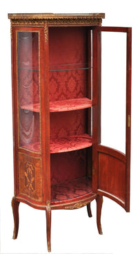 Louis XV Style Vernis Martin China Display Cabinet/Vitrine, circa 1900