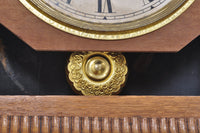 Antique American Oak Case 8-Day Regulator/Clock, Circa 1900