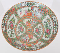 Antique Chinese Qing Dynasty Famille Rose/Rose Medallion Porcelain Bowl, Circa 1890