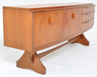 Mid-Century Modern Danish Style Teak Credenza by Beautility, 1960s