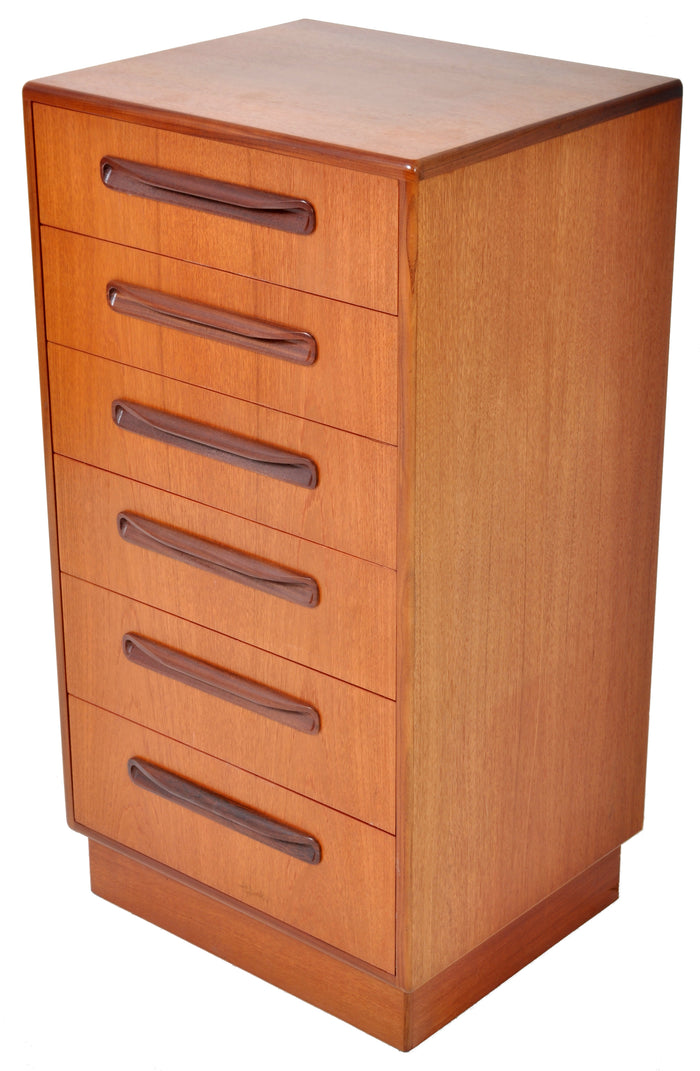 Mid-Century Modern Danish Style Teak "Fresco" Chest of Drawers by G Plan, 1960s