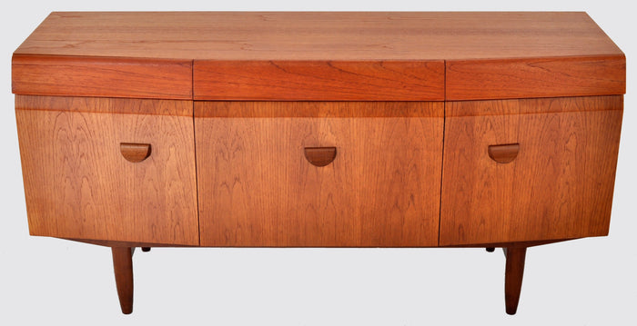 Mid-Century Modern Danish Style Teak Credenza by Elliotts of Newbury, 1960s