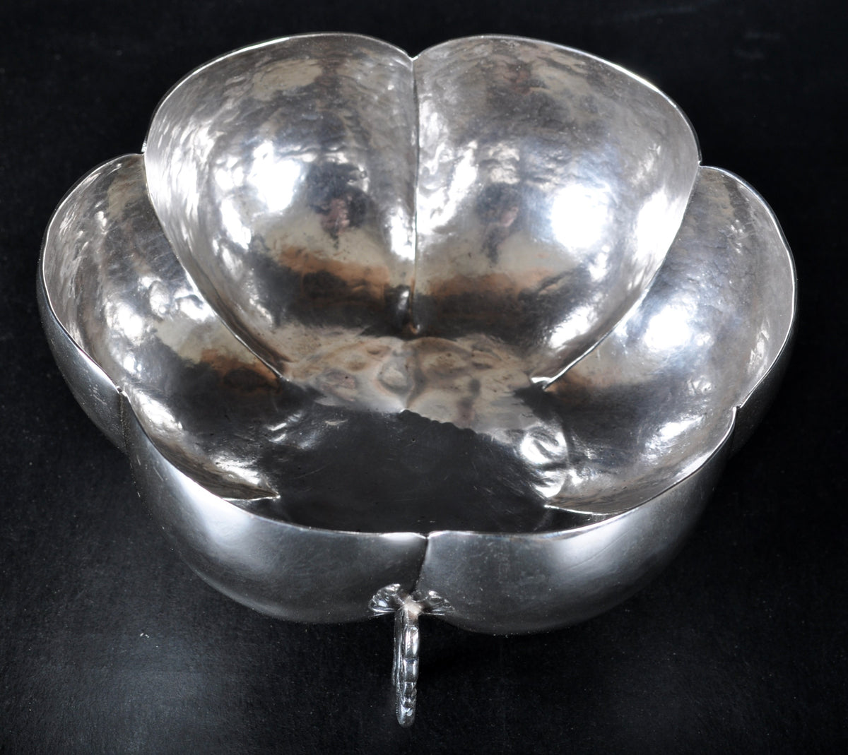 Mexican Sterling Silver Bowl by I. Maciel, Circa 1920