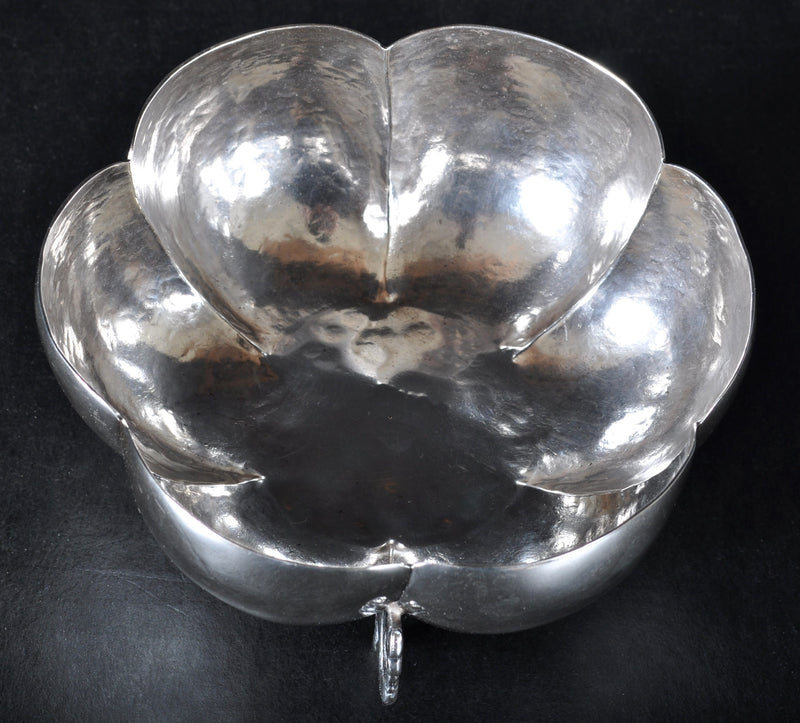 Mexican Sterling Silver Bowl by I. Maciel, Circa 1920