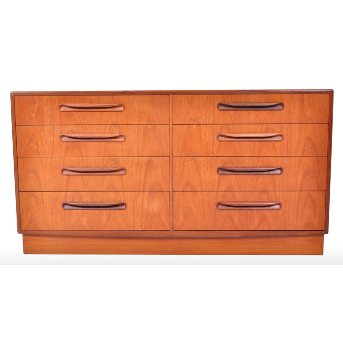 Mid-Century Modern Danish Style Teak "Fresco" Chest of Drawers by G Plan, 1960s