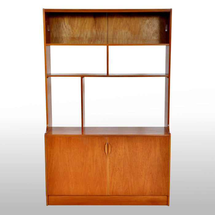 Mid-Century Modern Danish Style Bookcase / Wall Unit in Teak by S Form, 1960s