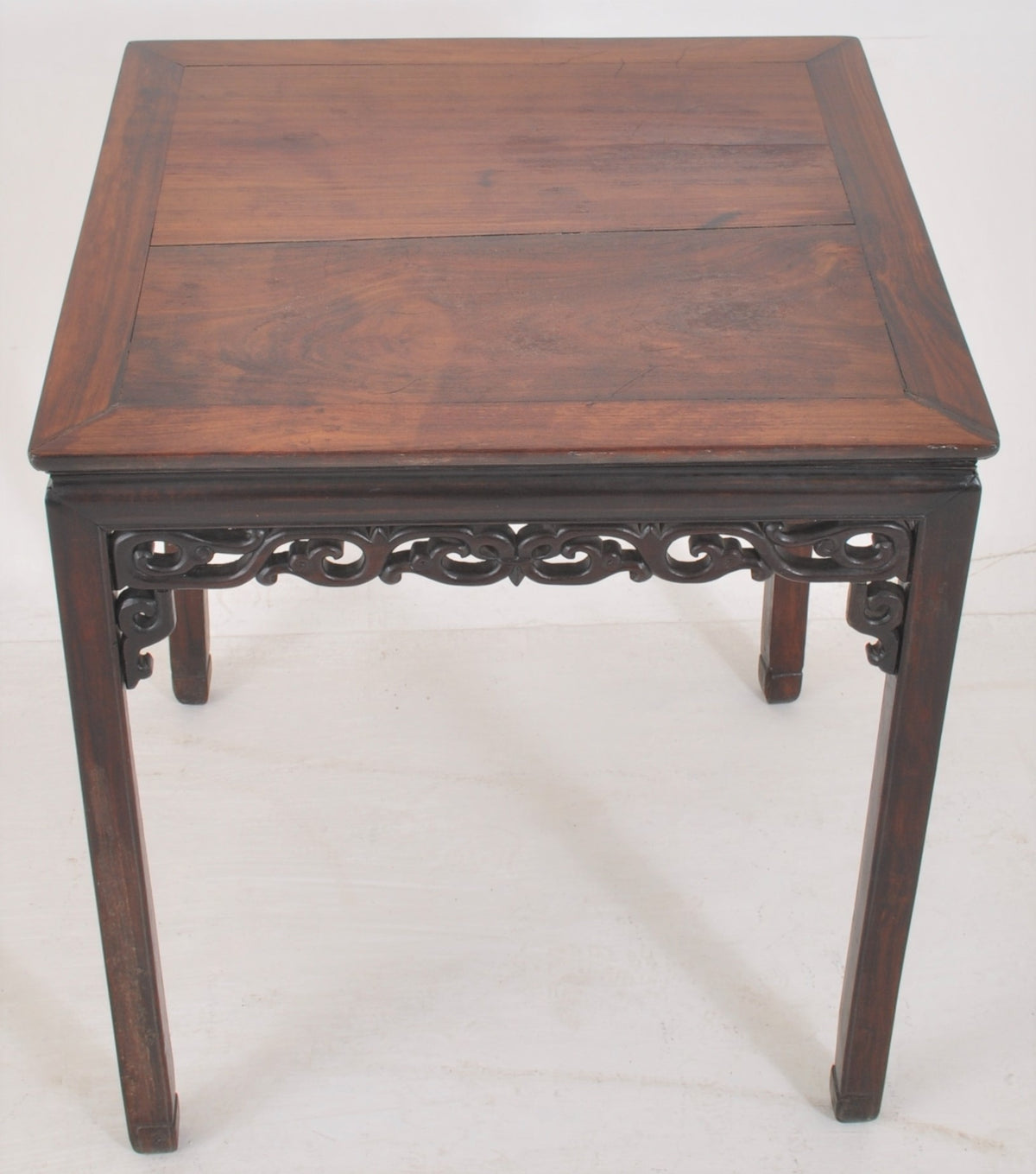 Antique Chinese Qing Dynasty Elm Table, Circa 1850