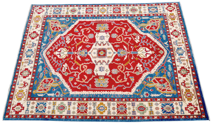 Vegetable Dyed Caucasian Kazak Carpet / Rug