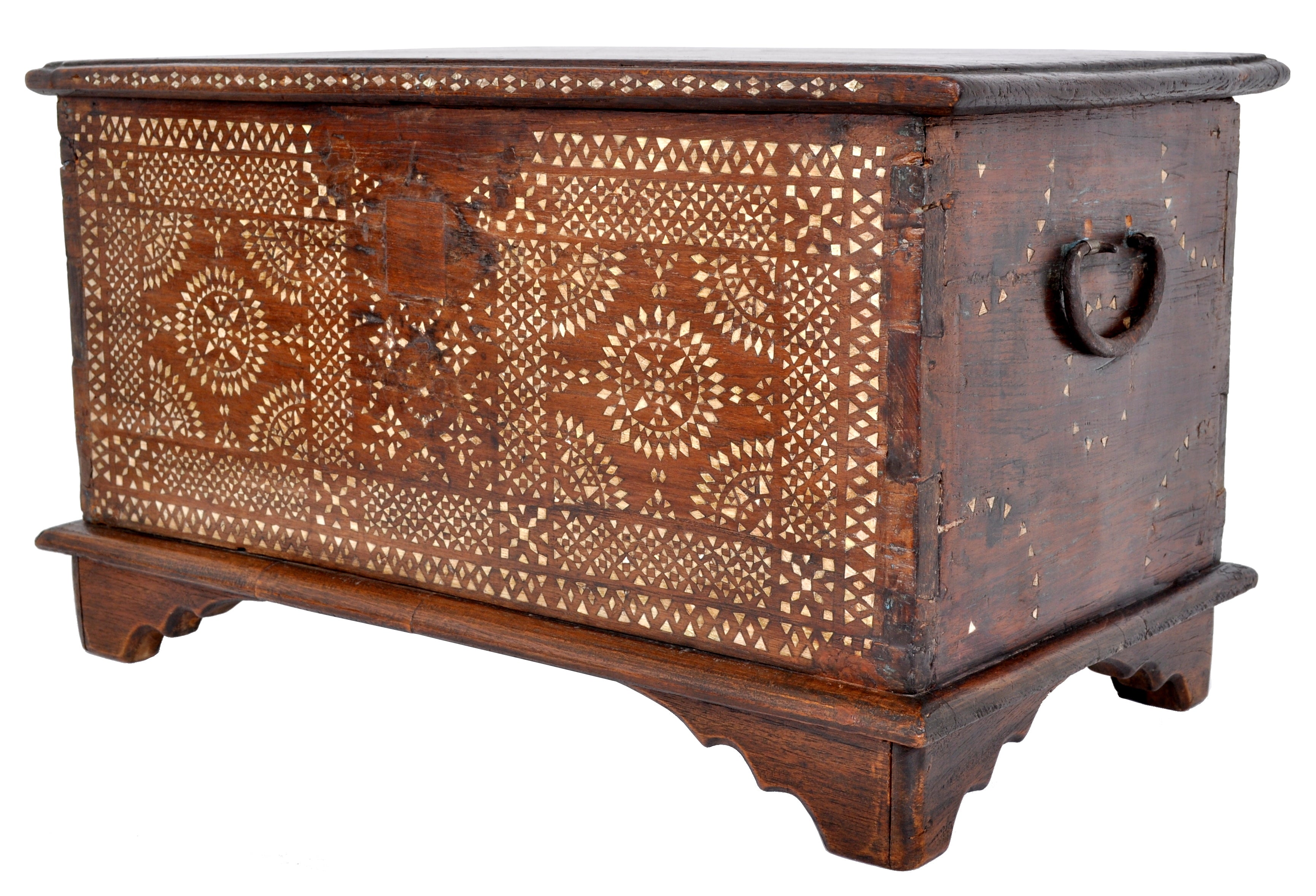 Antique Moorish Moroccan Islamic Inlaid Koran / Quran Casket Antique Moorish Moroccan Islamic Inlaid Koran / Quran Casket