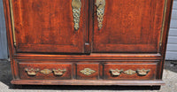 Antique 18th Century French Louis XV Provinicial Oak Armoire / Wardrobe, circa 1760