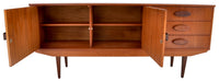 Mid-Century Modern Danish Style Teak Credenza, 1960s