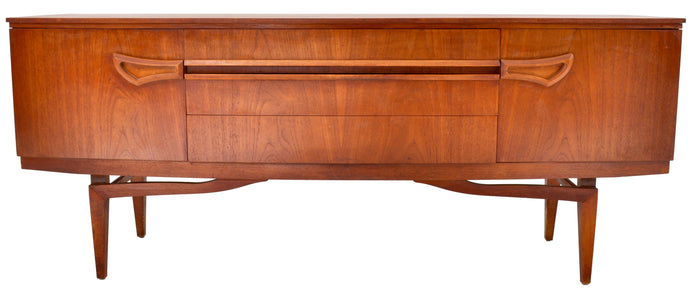 Mid-Century Modern Danish Style Teak Credenza, 1960s