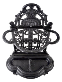 Antique English Cast Iron Umbrella / Hall-Stand by Coalbrookdale, Dated 1854