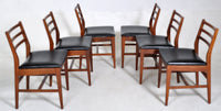 Mid-Century Modern Chairs in Walnut by G Plan Chairs (Set of 6)