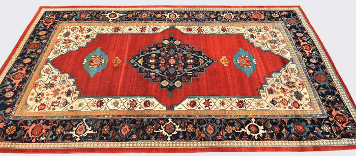 Antique Palace-size Vegetable Dyed Turkish Carpet