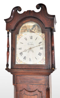 Antique English 8-Day Longcase/Grandfather Clock by C. Sewell Bradford, circa 1820