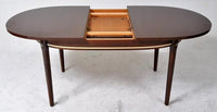 Mid-Century Modern Dining Table in Rosewood Color, Circa 1960