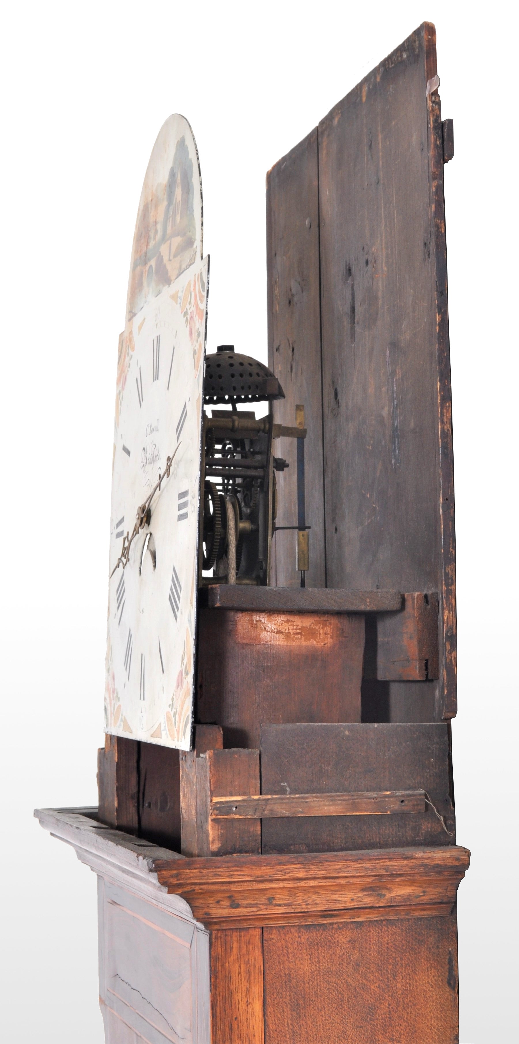 Antique English 8-Day Longcase/Grandfather Clock by C. Sewell